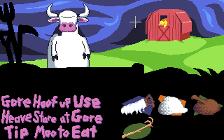 Cow tools, based on the comic by Gary Larson